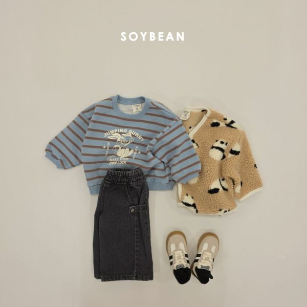 JUMPING BUNNY條紋衛衣｜3OLORS 