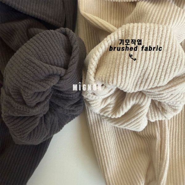 燈芯絨工裝長褲｜2COLORS 