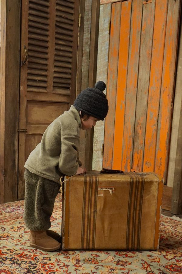 泰迪熊暖暖褲｜2COLORS 