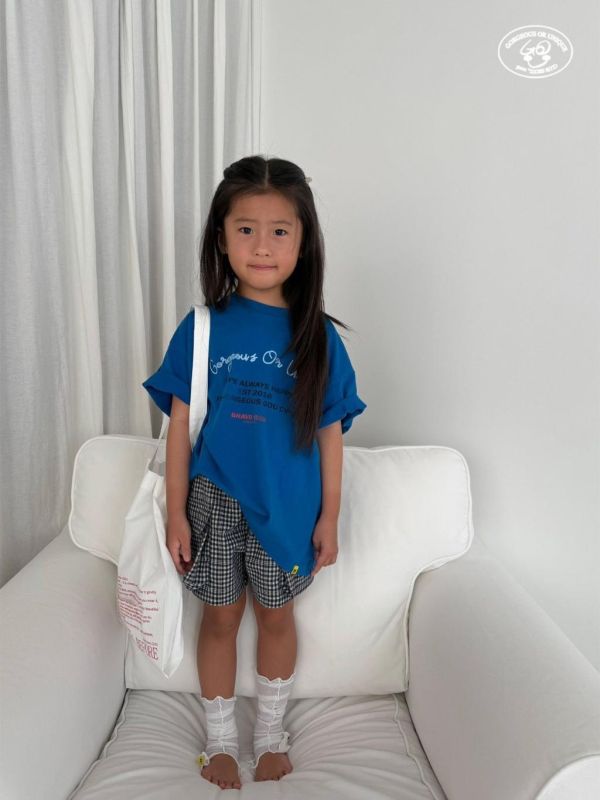 GOU｜親子款 字母短TEE 