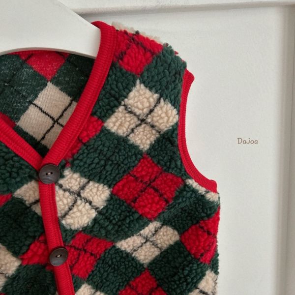 保暖菱格背心｜1COLOR 