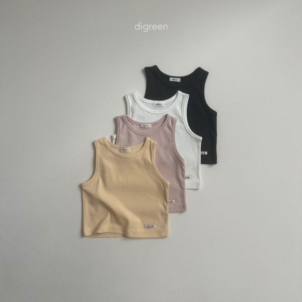 ddd圓領基礎背心｜4COLORS 