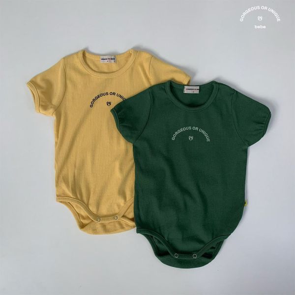 BeBeღ GOU品牌包屁連身衣｜2COLORS 