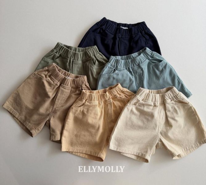 ELLYMOLLY｜基礎百搭短褲 