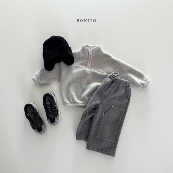 大口袋直筒衛褲｜3COLORS 