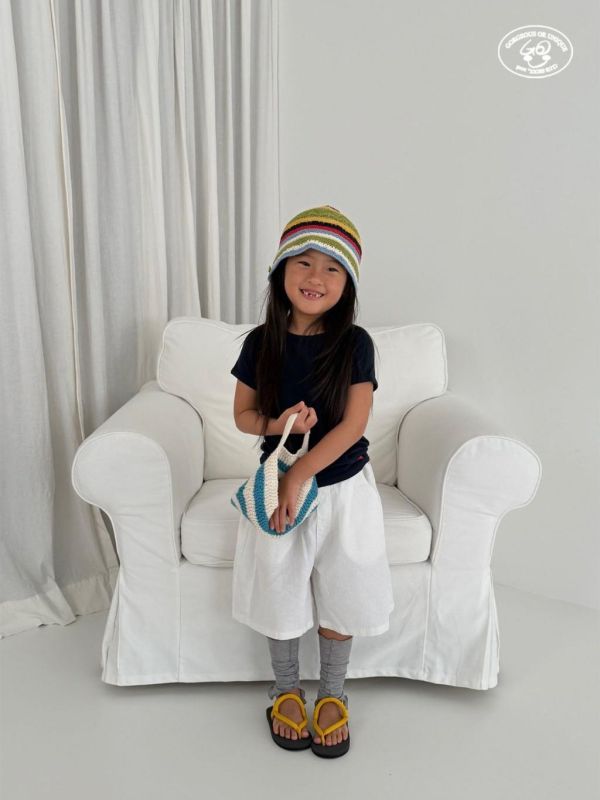 GOU｜修身彈力短TEE 