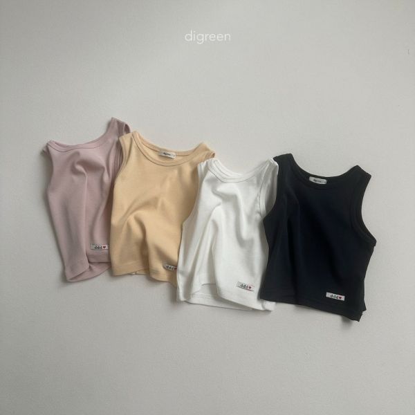 ddd圓領基礎背心｜4COLORS 