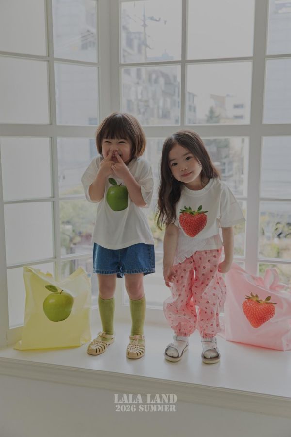 LALALAND｜水果印花短TEE 
