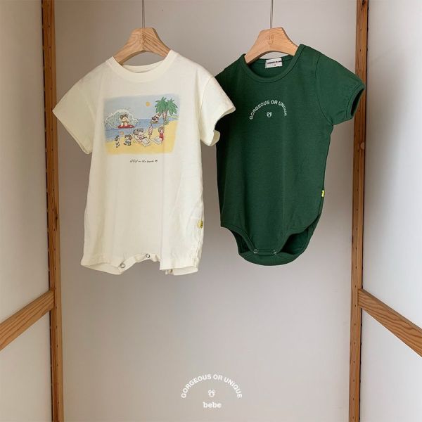 BeBeღ GOU品牌包屁連身衣｜2COLORS 