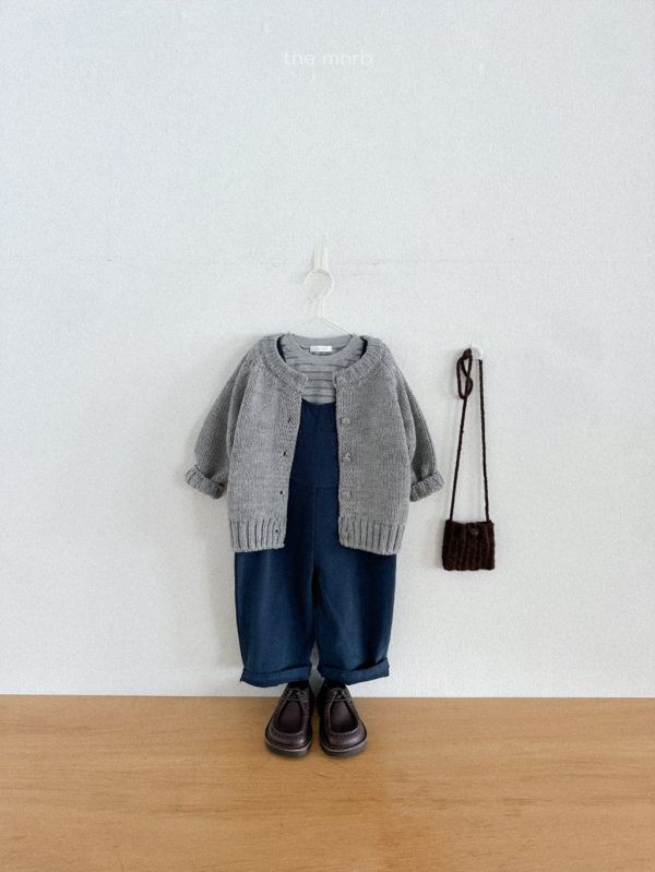 口袋吊帶長褲｜2COLORS 