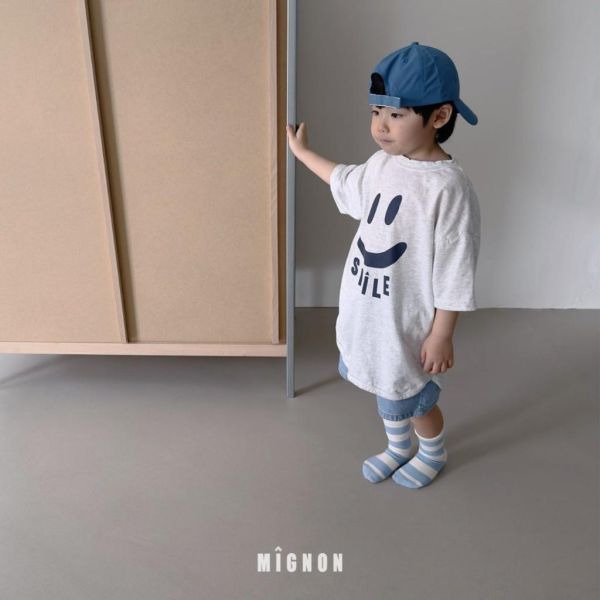 MIGNON｜笑臉短TEE 