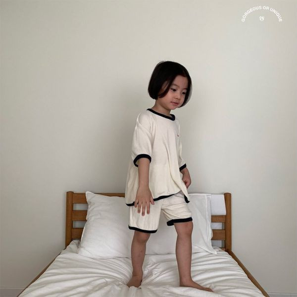 GOU UNIQUE壓邊短褲｜2COLORS 
