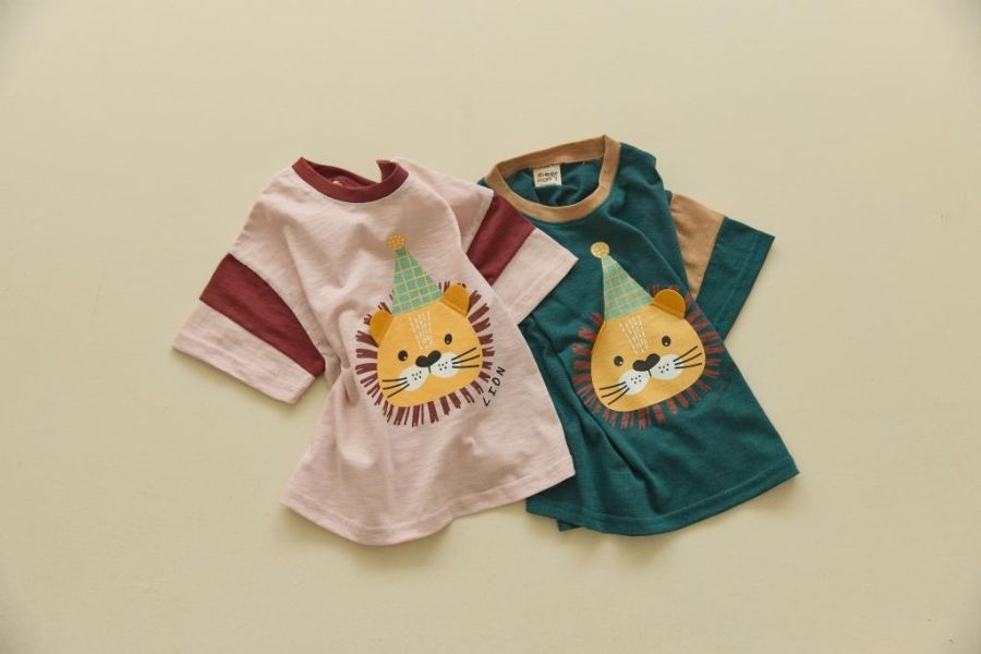 ORANGEMOM｜獅子薄棉短TEE 