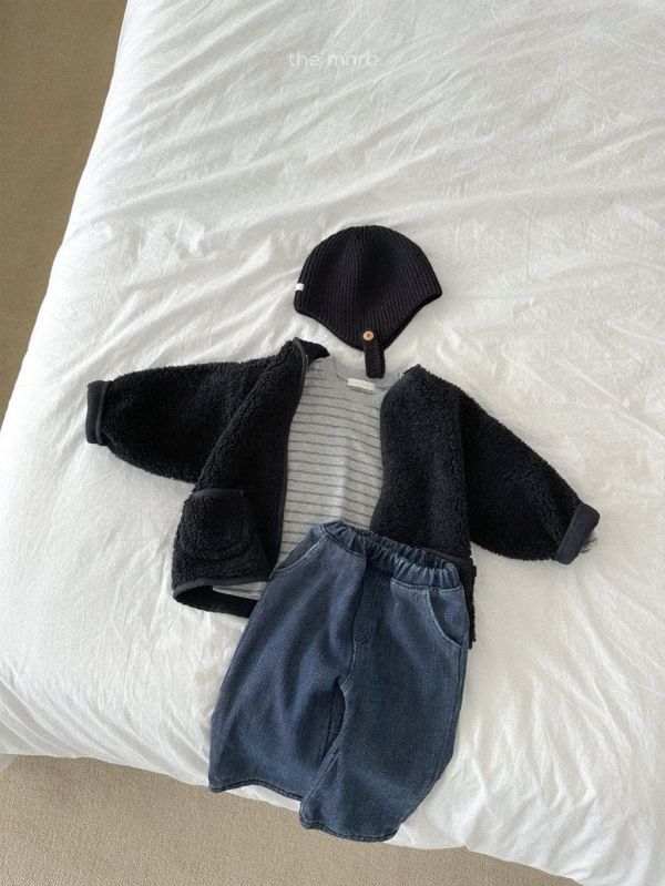 雙線條薄款上衣｜3COLORS 