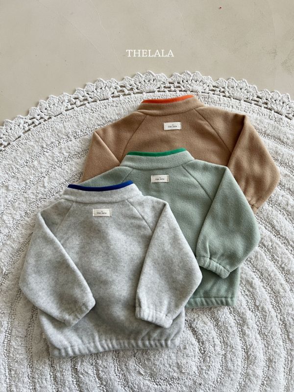 釦式軟毛舒適衛衣(可配成套)｜3COLORS 