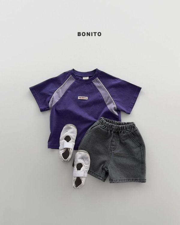 BONITO｜休閒配色短TEE 