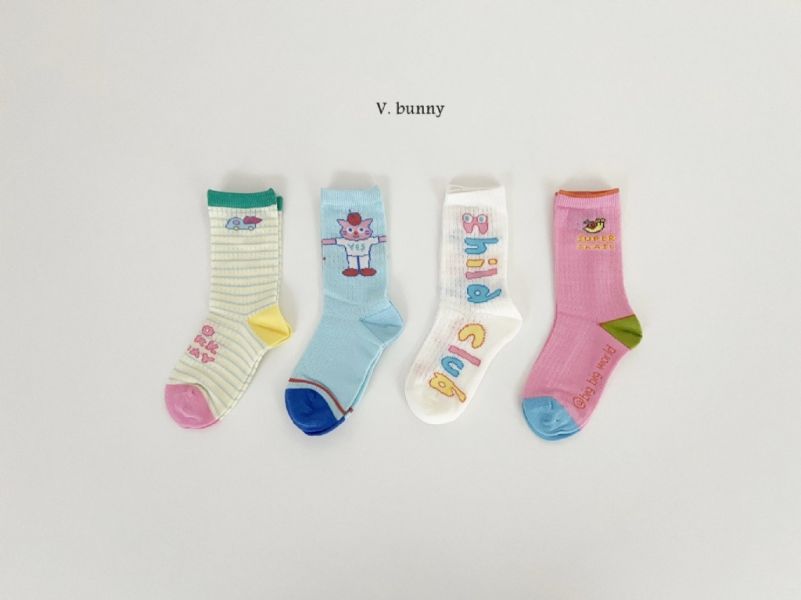 child club透氣襪襪組(4入)｜SET 