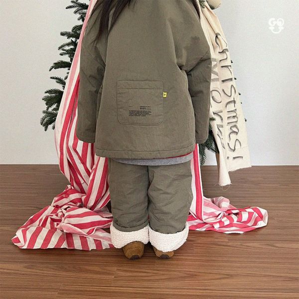 厚絨毛保暖外套｜2COLORS 