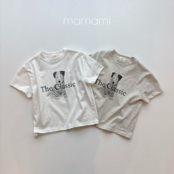 親子款 雪納瑞塗鴉短TEE｜2COLORS 