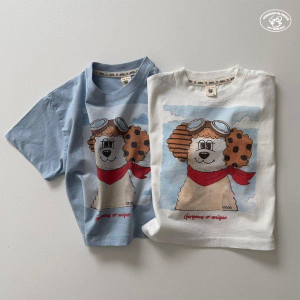 GOU｜捲毛狗短TEE 