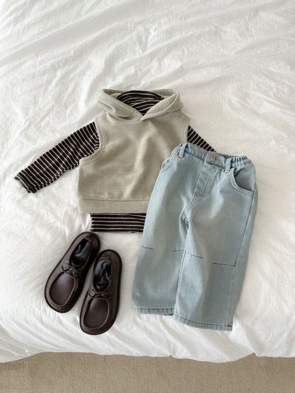 連帽刷毛背心｜2COLORS 