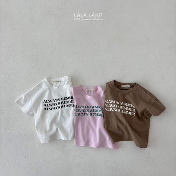 ALWAYS SUMMER短TEE｜3COLORS 