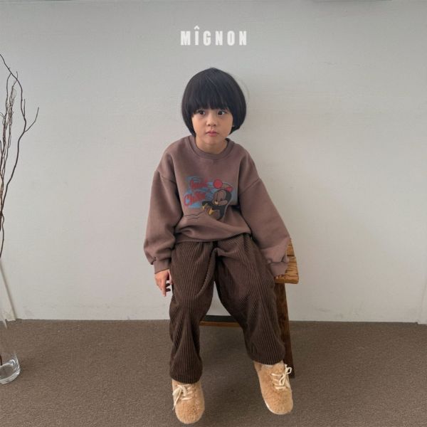 燈芯絨長褲｜2COLORS 