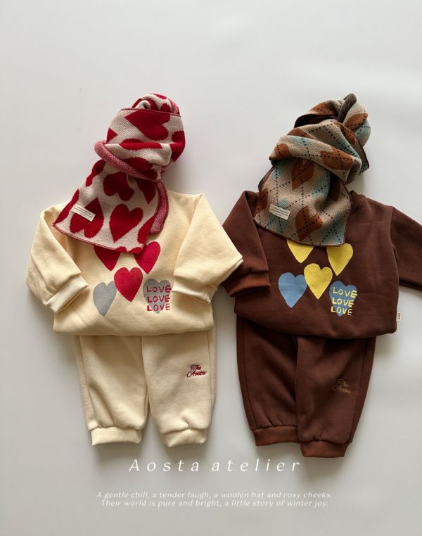 LOVE愛心衛衣｜2COLORS 