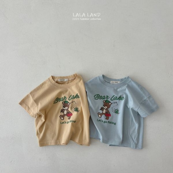 Bear Lake塗鴉短TEE｜2COLORS 