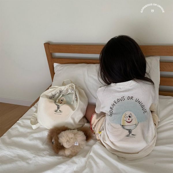 蛋糕&r冰淇淋短TEE｜2COLORS 