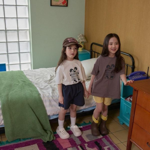 BLACKBEAN｜狗狗塗鴉短TEE 