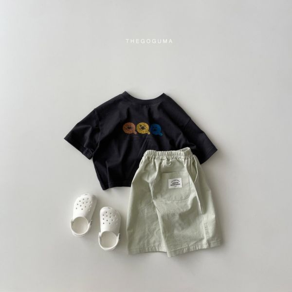 海豹卡通塗鴉短袖TEE｜2COLORS 