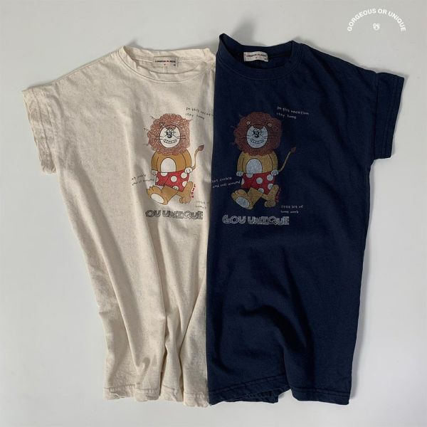 小獅子玩偶連身裙｜2COLORS 