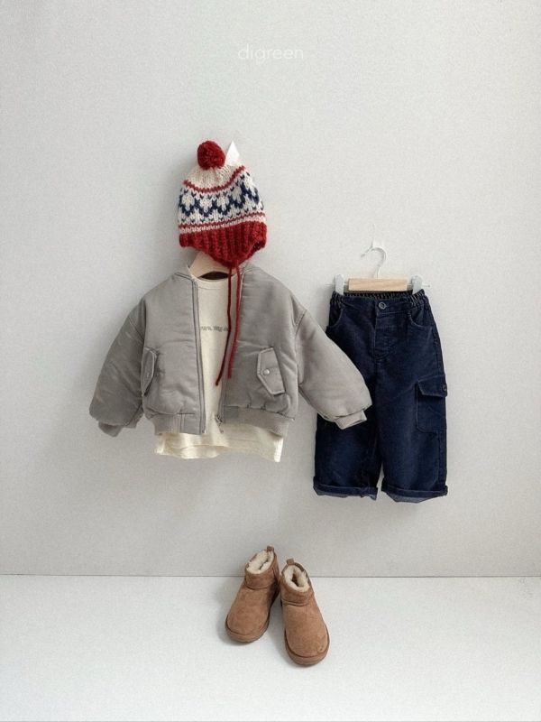 毛球圖騰針織帽｜3COLORS 