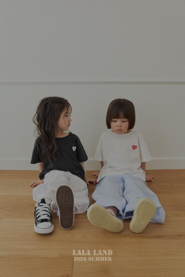 LALALAND｜品牌愛心短TEE 