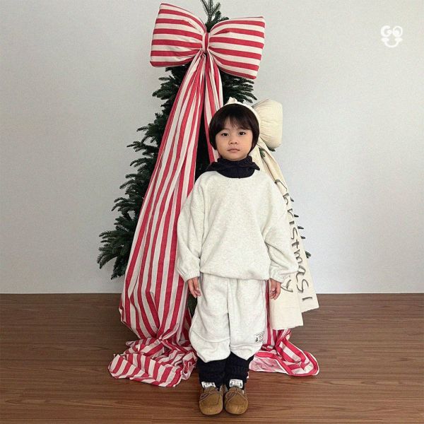 柔軟加絨舒適套裝(上衣+褲子)｜4COLORS 