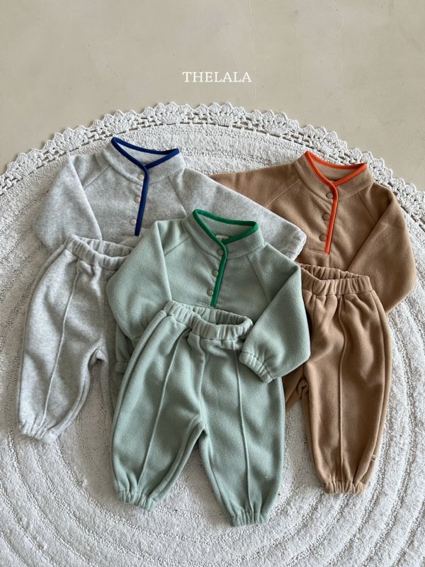 軟毛舒適衛褲(可配成套)｜3COLORS 