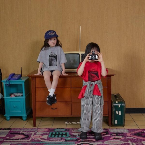 BLACKBEAN｜月球短TEE 