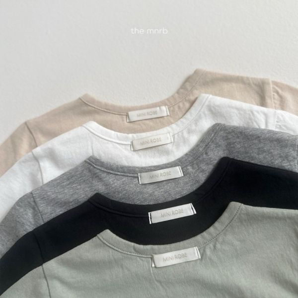 THE MNRB基礎短TEE｜5COLORS 