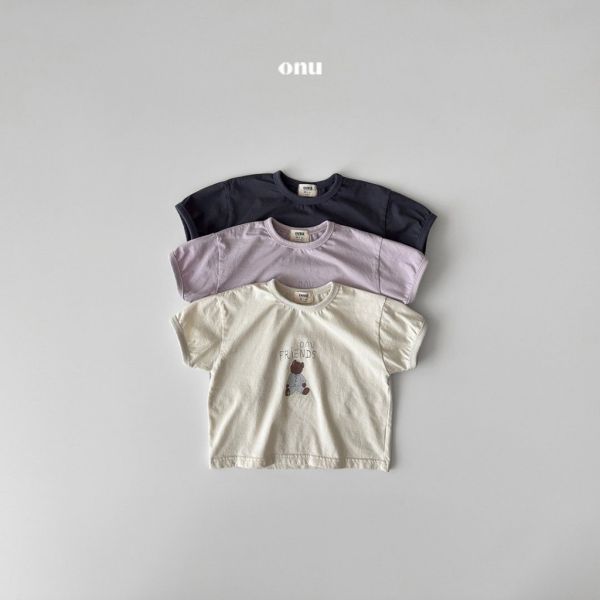 FRIENDS熊熊短TEE｜3COLORS 