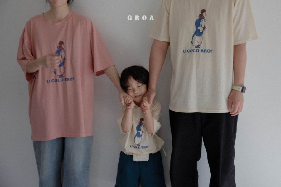 親子款 企鵝短TEE｜2COLORS 