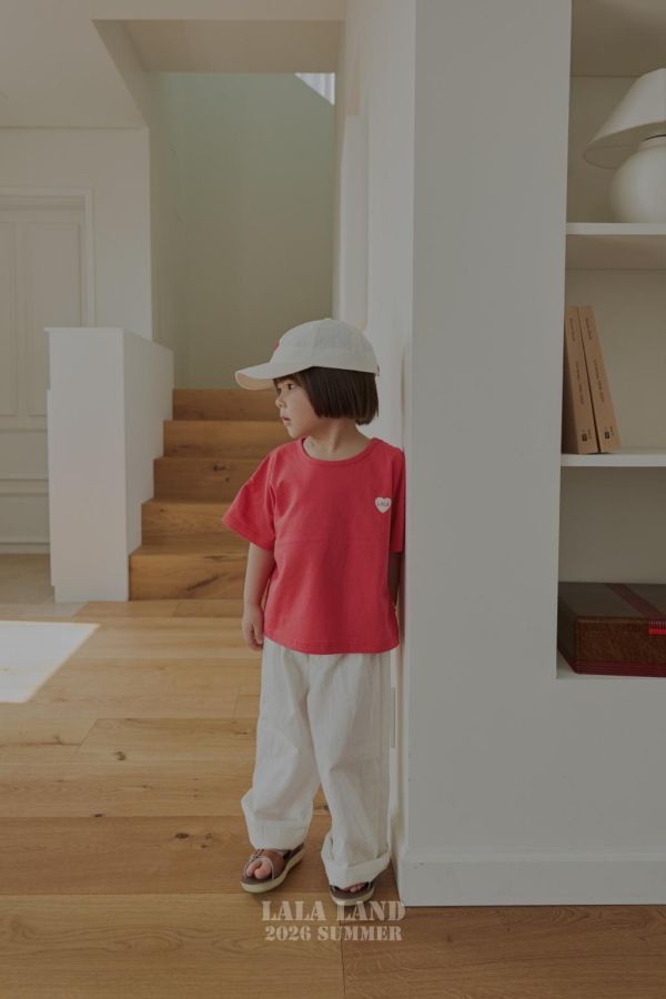 LALALAND｜品牌愛心短TEE 