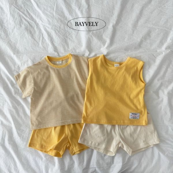 1+1純棉組合(上衣+背心)｜4COLORS 
