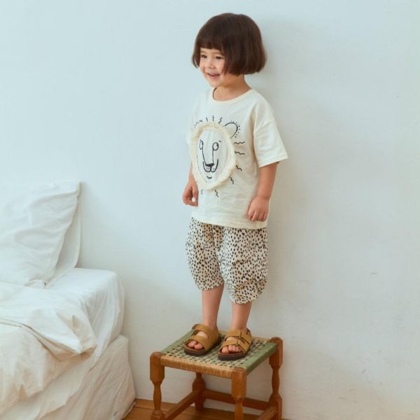 1STBLUE｜獅子臉短TEE 