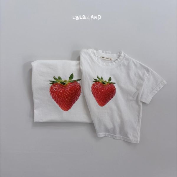LALALAND｜親子款 水果印花短TEE 