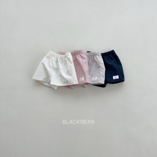 小標籤鬆緊短褲｜4COLORS 