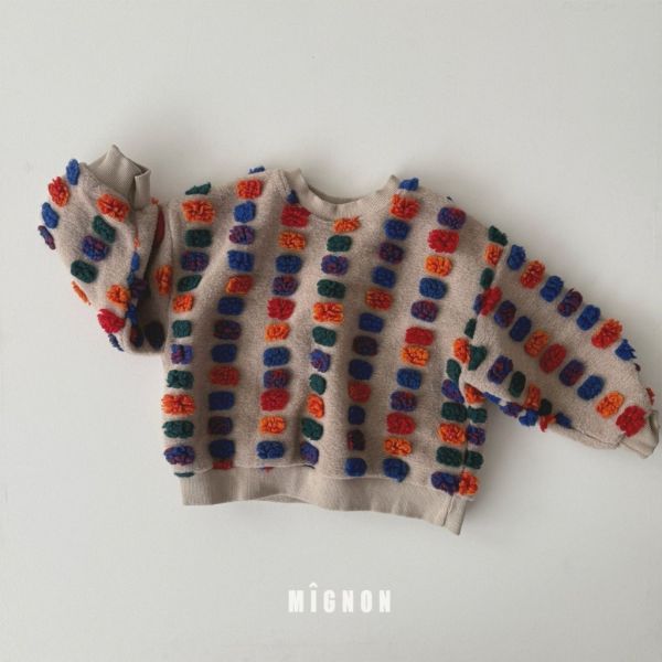 彩色方塊衛衣｜1COLOR 