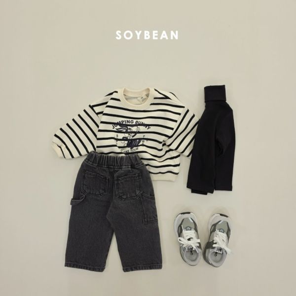 JUMPING BUNNY條紋衛衣｜3OLORS 