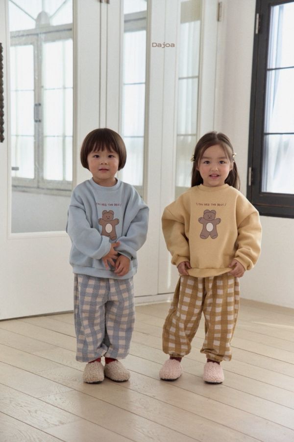 YOU ARE THE BEST套裝(上衣+褲子)｜2COLORS 