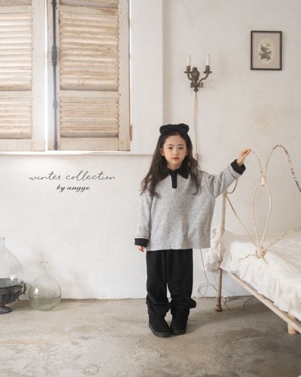 翻領開釦衛衣｜2COLORS 